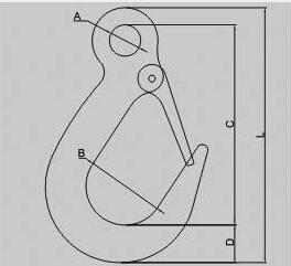 US TYPE CARGO HOOK